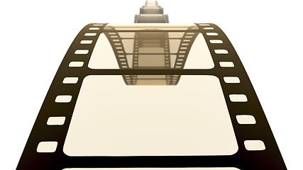 Image showing vintage film strip