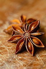 Image showing Star anise spice