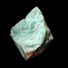 Image showing Raw Amazonite stone