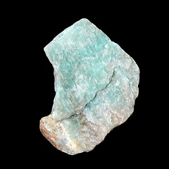 Image showing Raw Amazonite stone