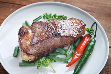 Image showing grilled beef steak