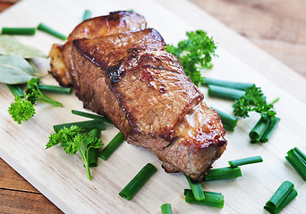 Image showing grilled beef steak