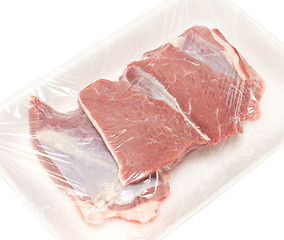 Image showing raw beaf meat