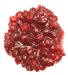 Image showing red berries jam
