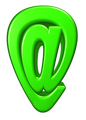 Image showing cartoon email symbol