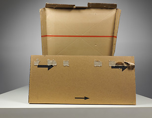 Image showing Brown packet parcel