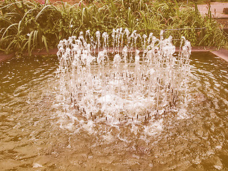 Image showing  Fountain vintage