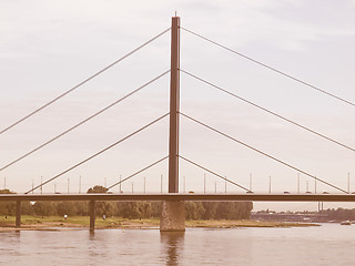 Image showing River Rhein vintage