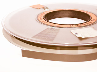 Image showing  Tape reel vintage