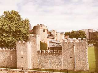 Image showing Tower of London vintage