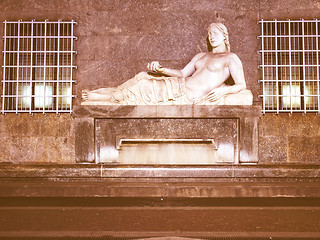 Image showing Dora Statue, Turin vintage