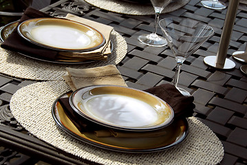 Image showing Table setting