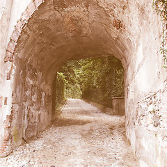 Image showing  Tunnel vintage