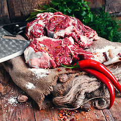 Image showing rib eye of beef