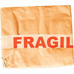 Image showing  Fragile picture vintage