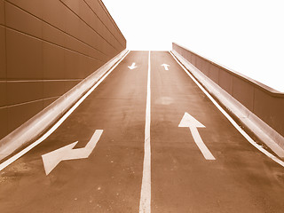 Image showing  Garage ramp vintage