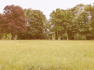 Image showing Park Sanssouci in Potsdam vintage