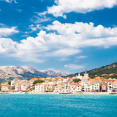 Image showing Baska, Krk, Croatia, Europe.