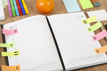 Image showing Calendar desk