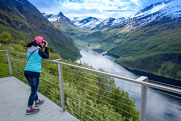 Image showing Nature photographer