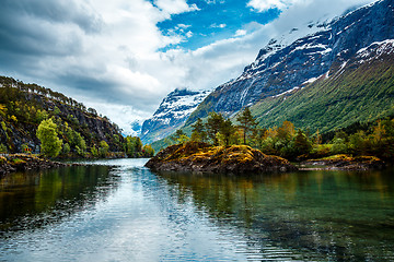 Image showing Beautiful Nature Norway.