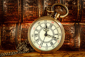 Image showing Vintage pocket watch