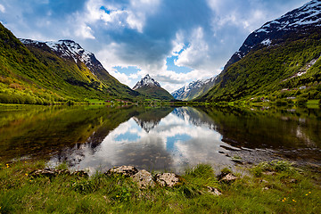 Image showing Beautiful Nature Norway.