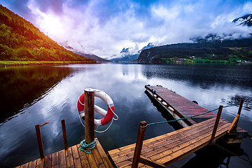 Image showing Beautiful Nature Norway.