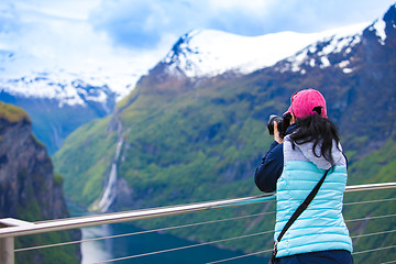 Image showing Nature photographer