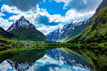 Image showing Beautiful Nature Norway.