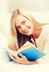 Image showing woman reading book