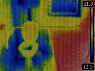 Image showing Infrared Toilet Image