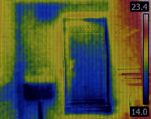 Image showing Toilet Flusher Infrared Image