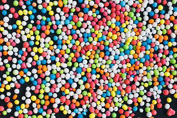 Image showing Colorful Sugar Balls