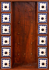 Image showing Drawers and hooks