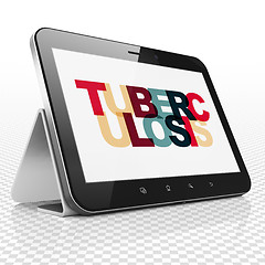 Image showing Health concept: Tablet Computer with Tuberculosis on  display