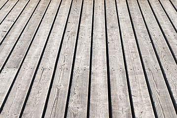 Image showing wooden planks