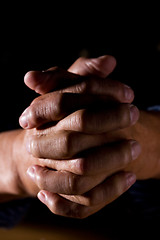 Image showing Praying man