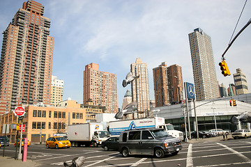 Image showing Traffic in Manhattan