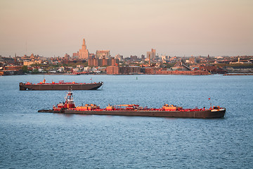 Image showing Tugboats sailing in Upper Bay