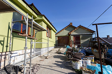 Image showing Construction or repair of the rural house