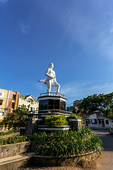 Image showing indian warrior statue in Manado