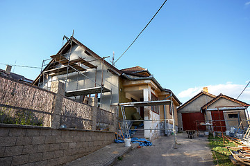 Image showing Construction or repair of the rural house