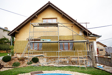 Image showing Construction or repair of the rural house