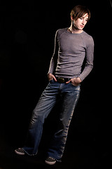 Image showing Male casual fashion