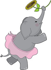 Image showing Elephant Tutu