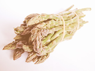 Image showing Retro looking Asparagus picture