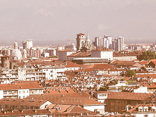 Image showing Turin, Italy vintage