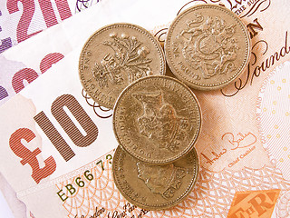 Image showing  Pounds vintage