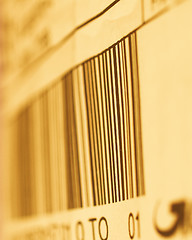 Image showing  Bar code vintage